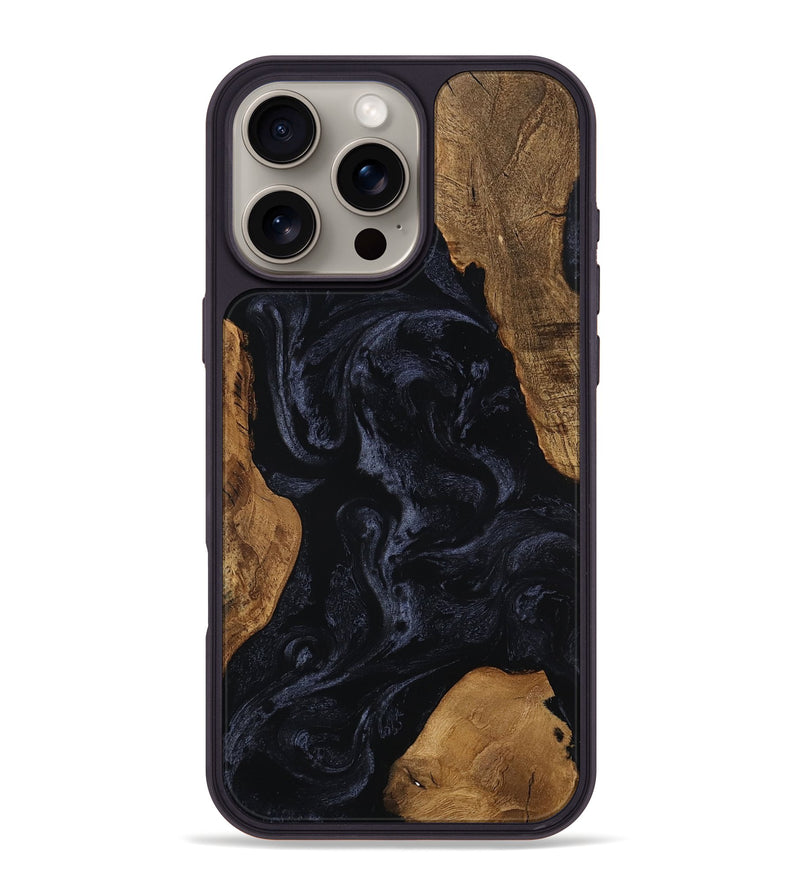 iPhone 16 Pro Max Wood Phone Case - Brennan (Ancient Olive, 801702)