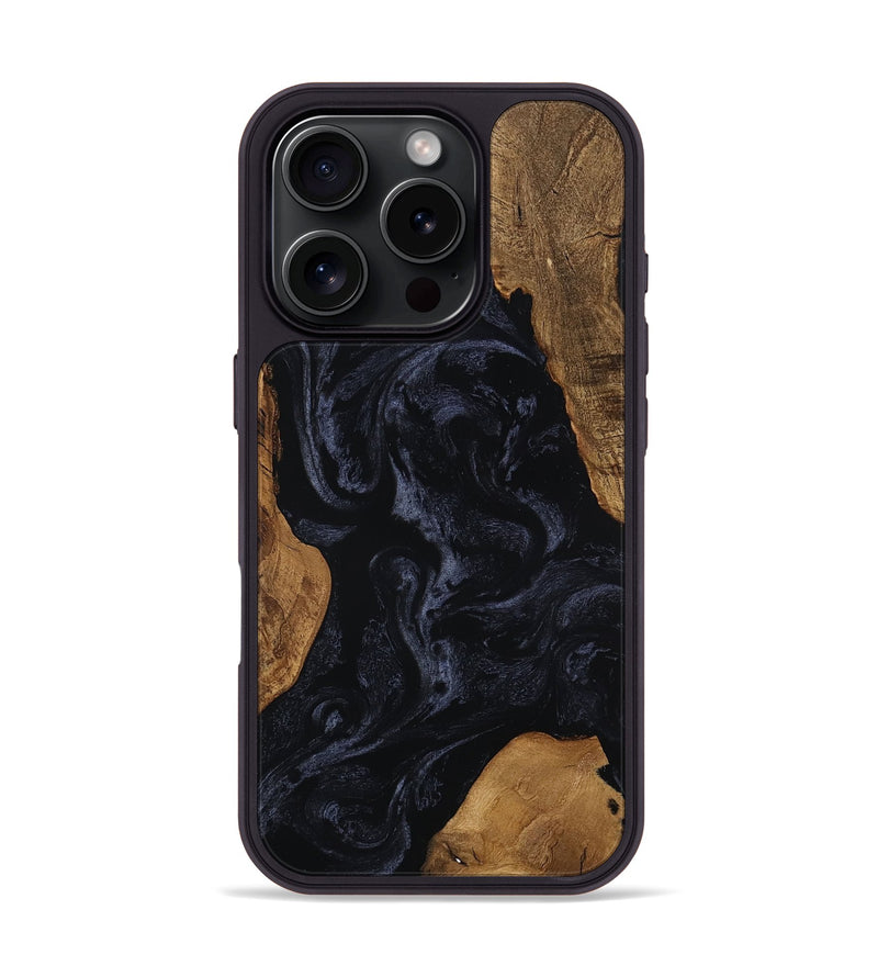 iPhone 16 Pro Wood Phone Case - Brennan (Ancient Olive, 801702)