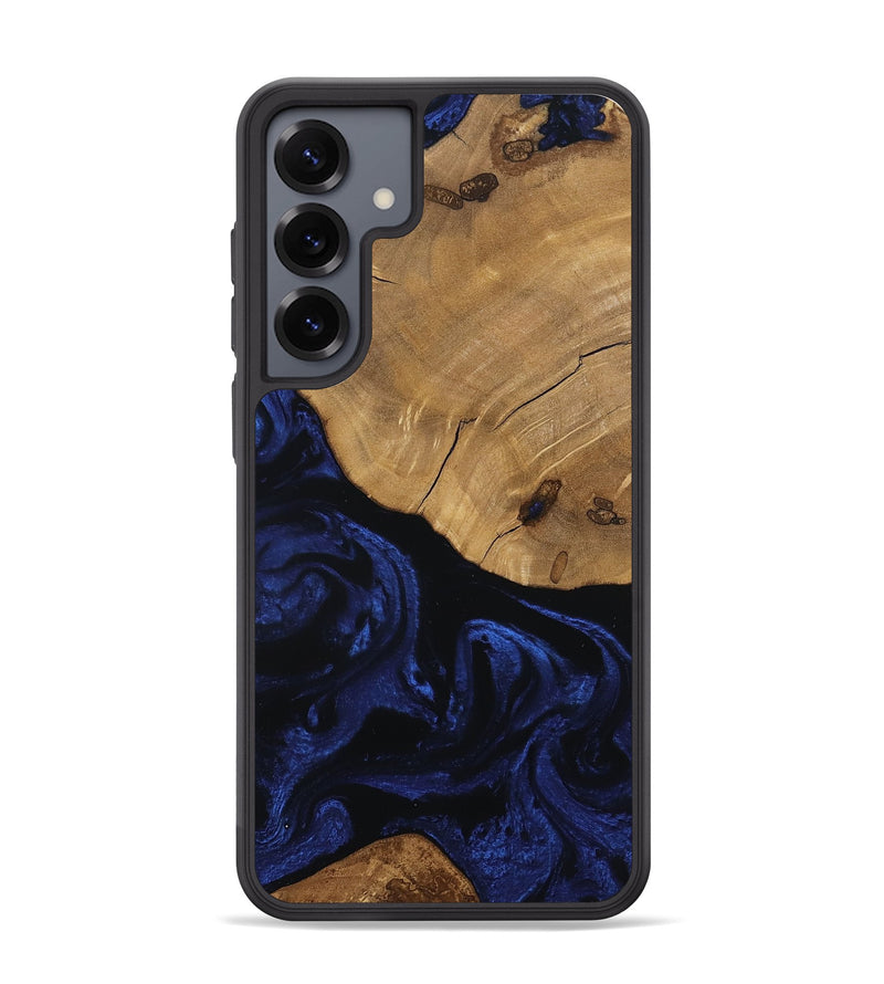 Galaxy S25 Plus Wood Phone Case - Meilani (Ancient Olive, 801703)