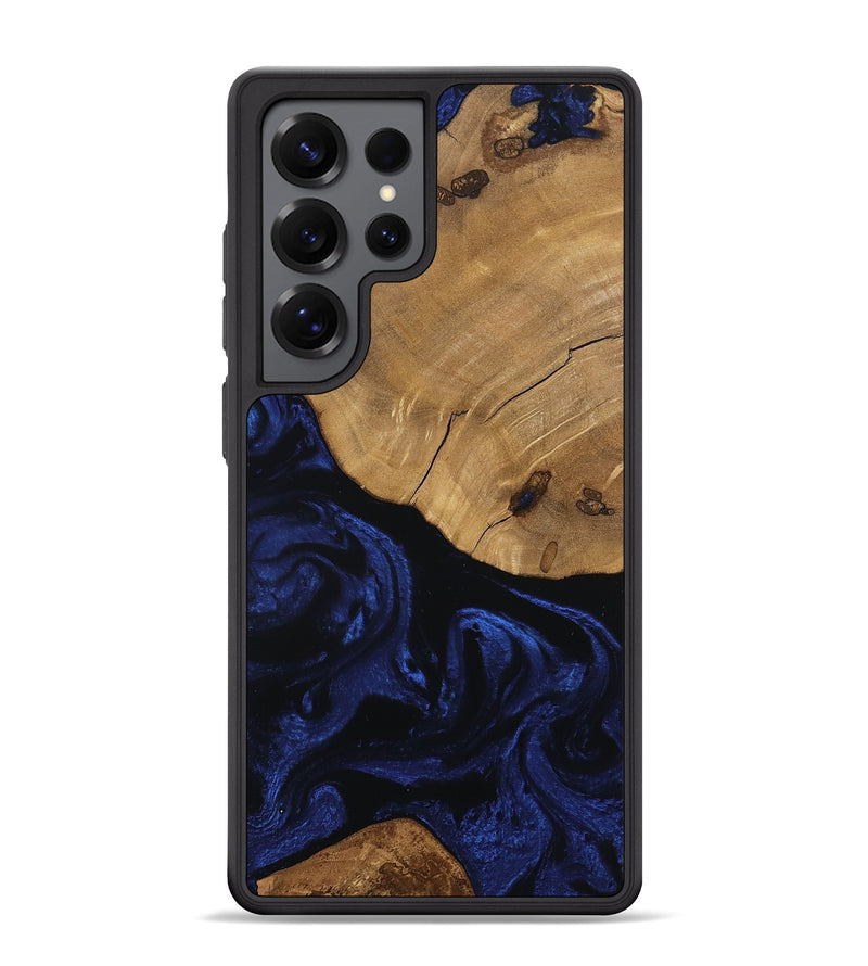 Galaxy S25 Ultra Wood Phone Case - Meilani (Ancient Olive, 801703)