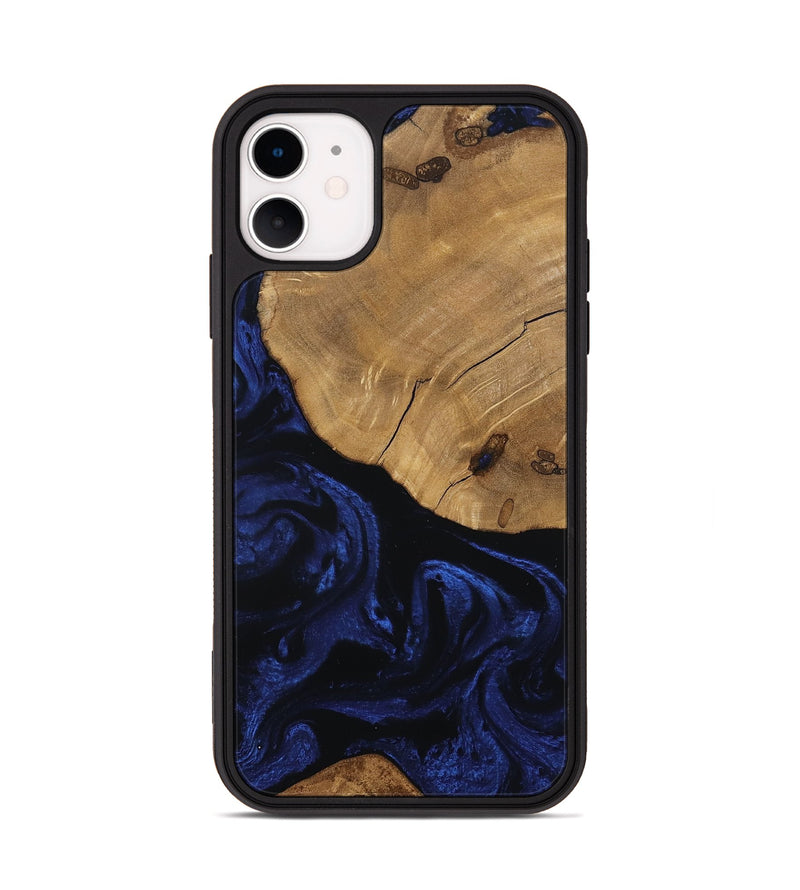 iPhone 11 Wood Phone Case - Meilani (Ancient Olive, 801703)
