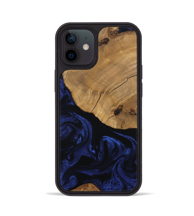 iPhone 12 Wood Phone Case - Meilani (Ancient Olive, 801703)