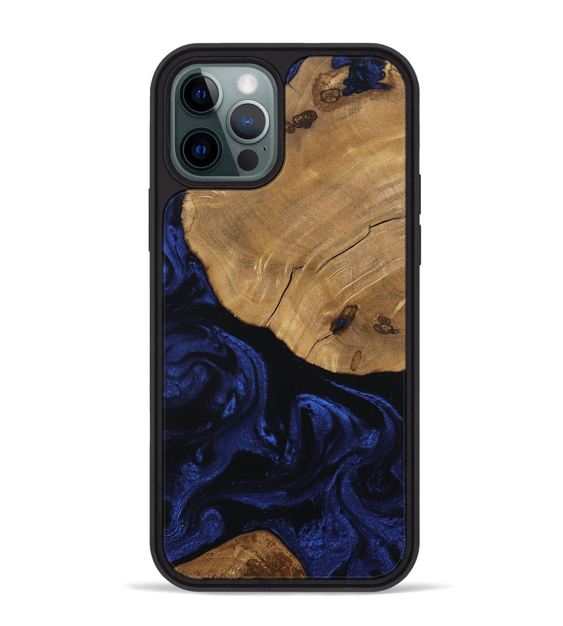 iPhone 12 Pro Max Wood Phone Case - Meilani (Ancient Olive, 801703)