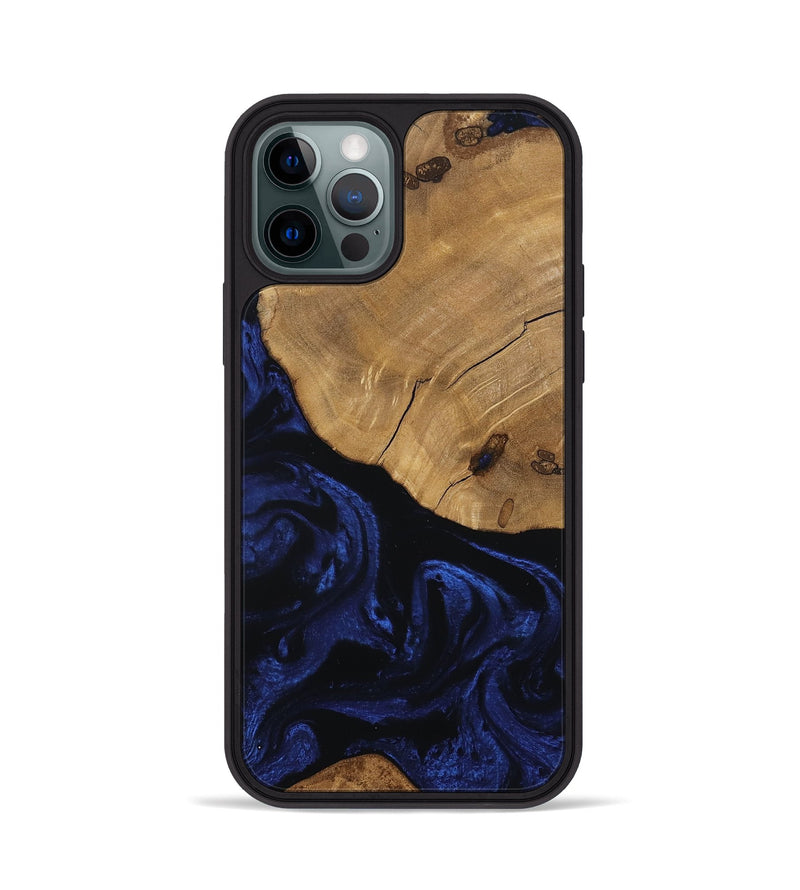 iPhone 12 Pro Wood Phone Case - Meilani (Ancient Olive, 801703)