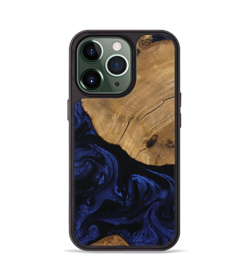 iPhone 13 Pro Wood Phone Case - Meilani (Ancient Olive, 801703)