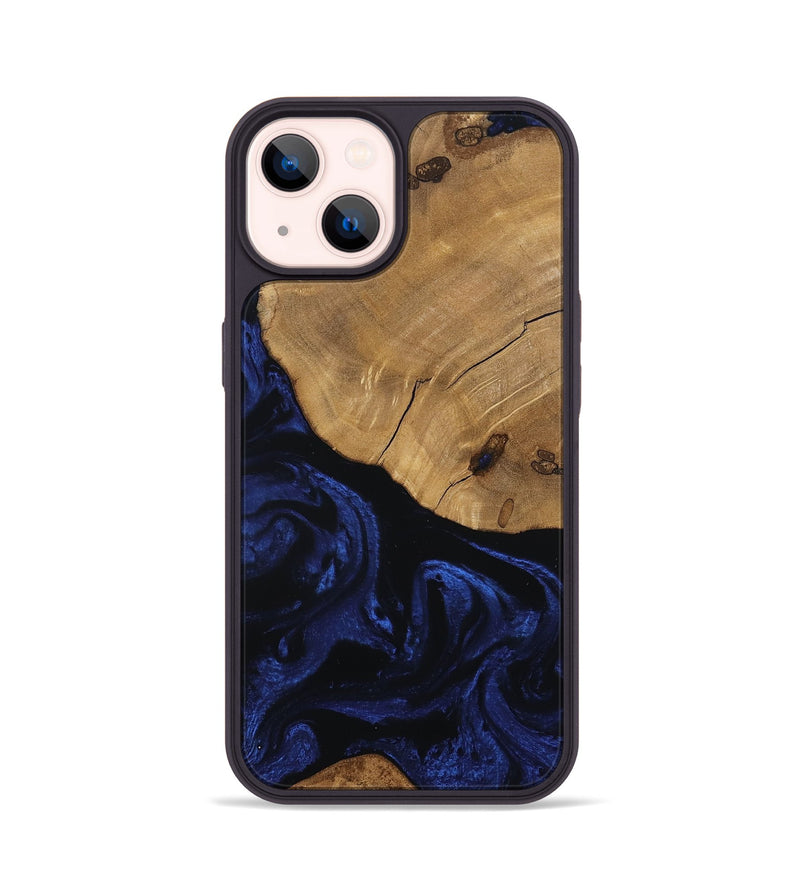 iPhone 14 Wood Phone Case - Meilani (Ancient Olive, 801703)