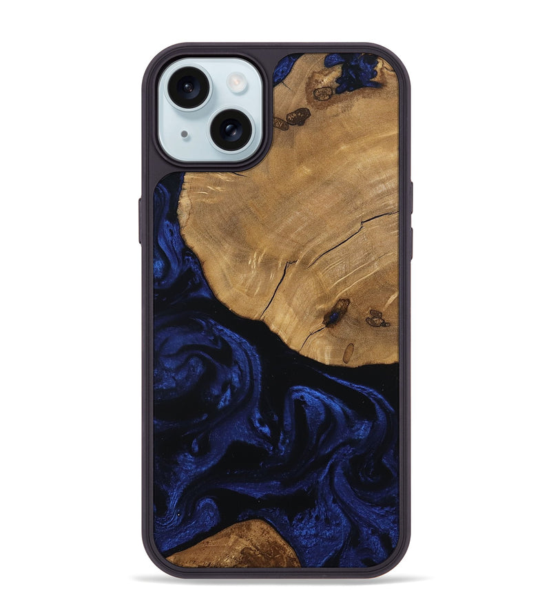 iPhone 15 Plus Wood Phone Case - Meilani (Ancient Olive, 801703)