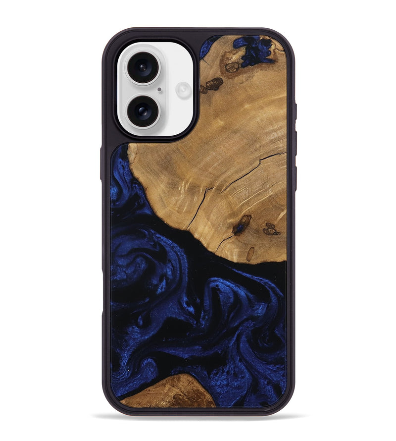 iPhone 16 Plus Wood Phone Case - Meilani (Ancient Olive, 801703)