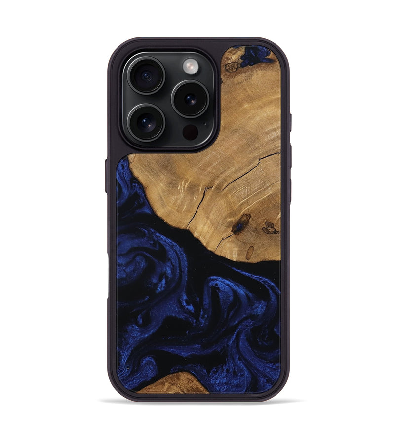 iPhone 16 Pro Wood Phone Case - Meilani (Ancient Olive, 801703)