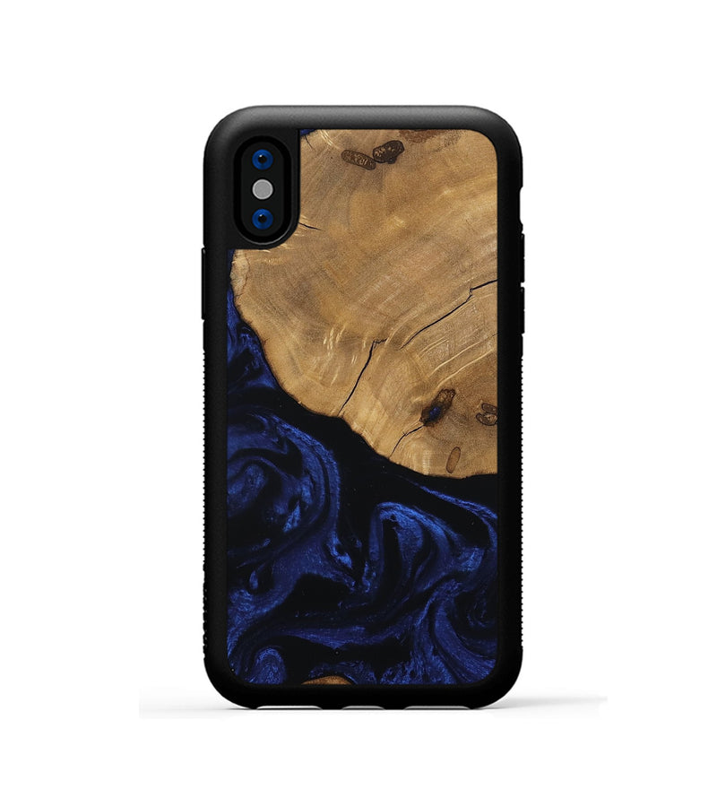 iPhone Xs Wood Phone Case - Meilani (Ancient Olive, 801703)