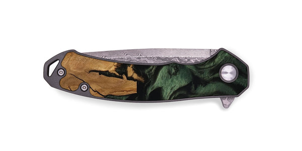 EDC Wood Pocket Knife - Kamari (Ancient Olive, 801704)