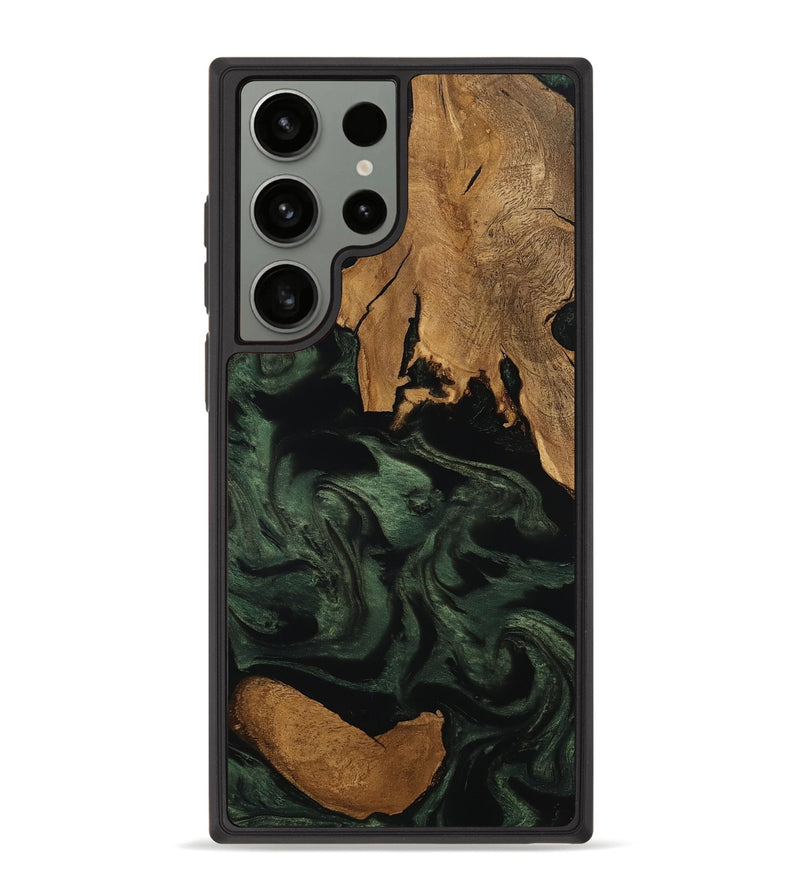 Galaxy S23 Ultra Wood Phone Case - Kamari (Ancient Olive, 801704)