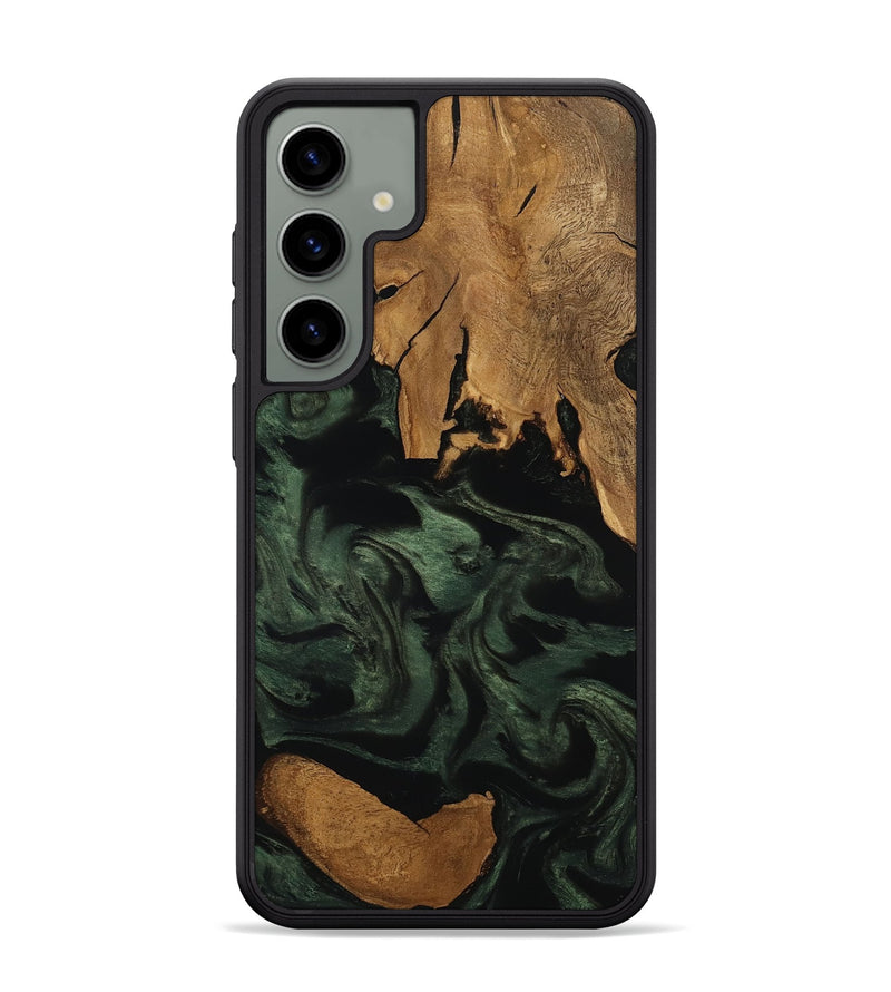 Galaxy S24 Plus Wood Phone Case - Kamari (Ancient Olive, 801704)