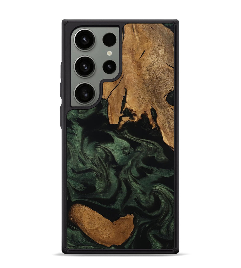 Galaxy S24 Ultra Wood Phone Case - Kamari (Ancient Olive, 801704)