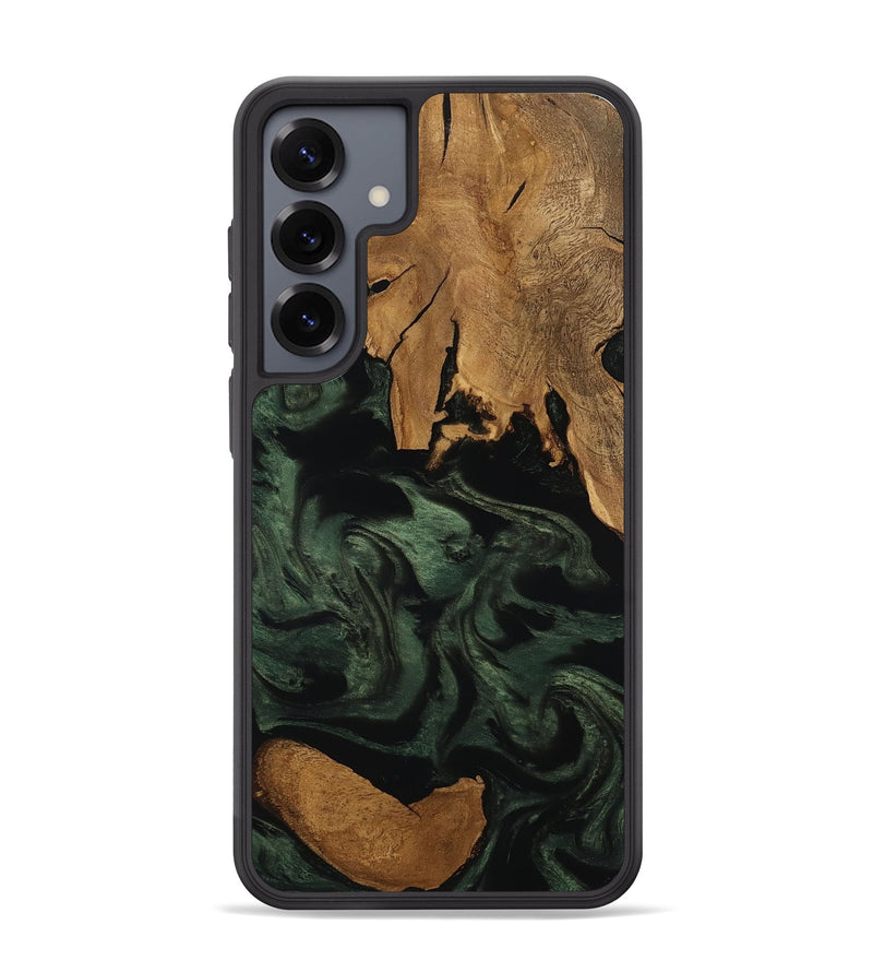 Galaxy S25 Plus Wood Phone Case - Kamari (Ancient Olive, 801704)