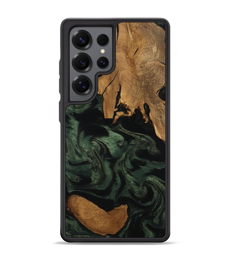 Galaxy S25 Ultra Wood Phone Case - Kamari (Ancient Olive, 801704)