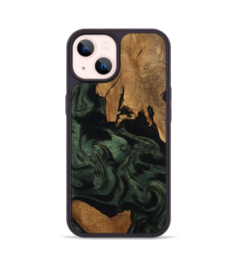 iPhone 14 Wood Phone Case - Kamari (Ancient Olive, 801704)