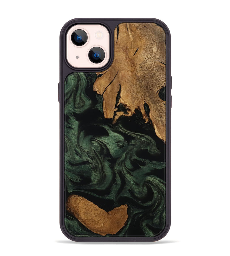 iPhone 14 Plus Wood Phone Case - Kamari (Ancient Olive, 801704)