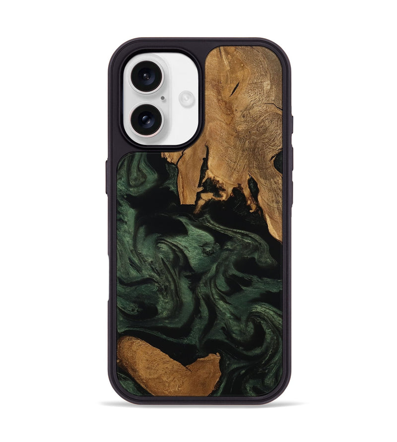 iPhone 17 Wood Phone Case - Kamari (Ancient Olive, 801704)