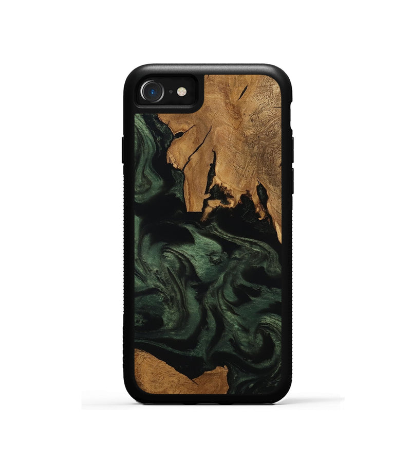 iPhone SE Wood Phone Case - Kamari (Ancient Olive, 801704)