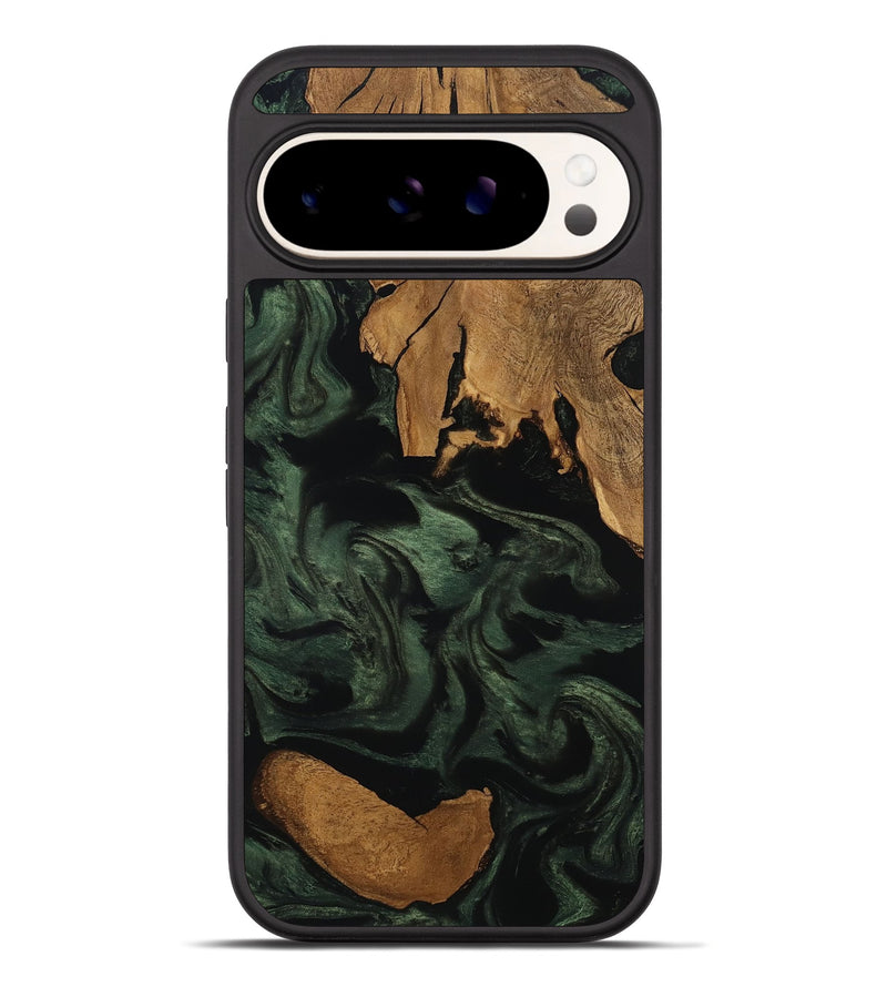Pixel 10 Pro XL Wood Phone Case - Kamari (Ancient Olive, 801704)