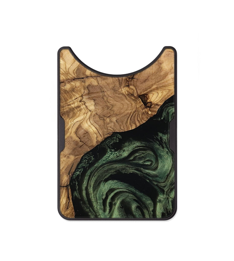 Alloy Wood Wallet - Heidy (Ancient Olive, 801705)