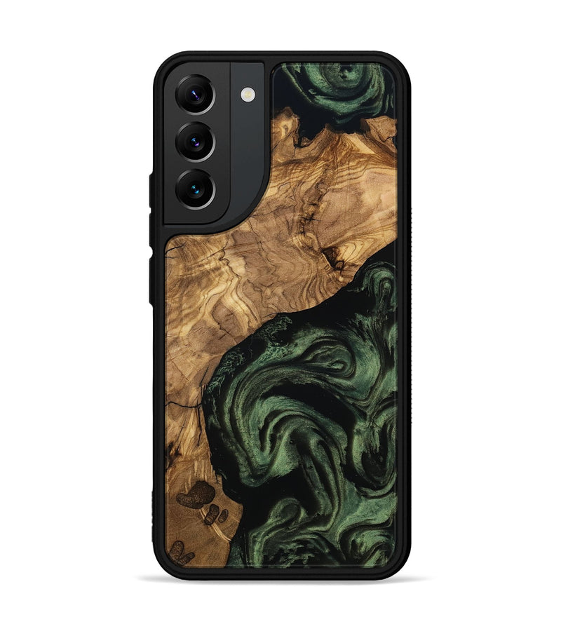 Galaxy S22 Plus Wood Phone Case - Heidy (Ancient Olive, 801705)