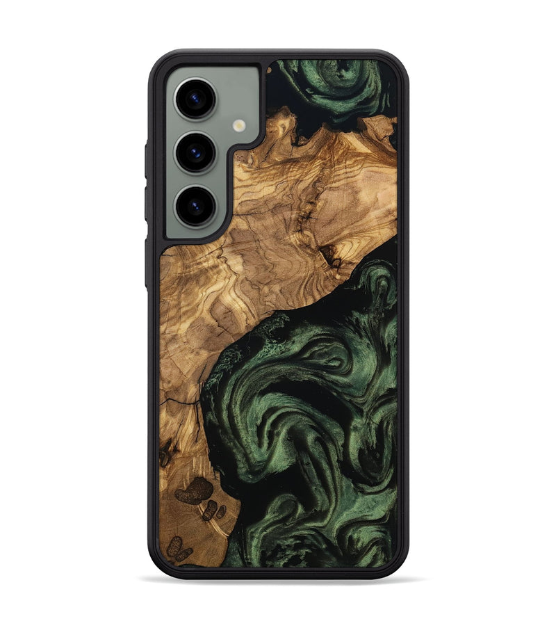 Galaxy S24 Plus Wood Phone Case - Heidy (Ancient Olive, 801705)