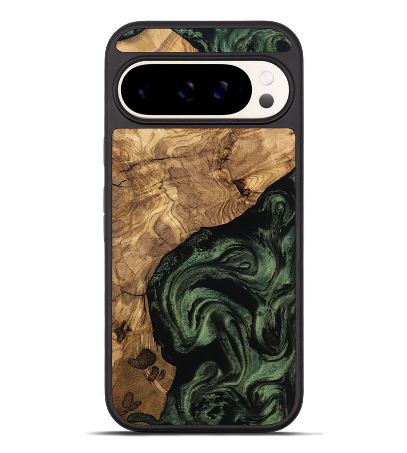 Pixel 9 Pro XL Wood Phone Case - Heidy (Ancient Olive, 801705)