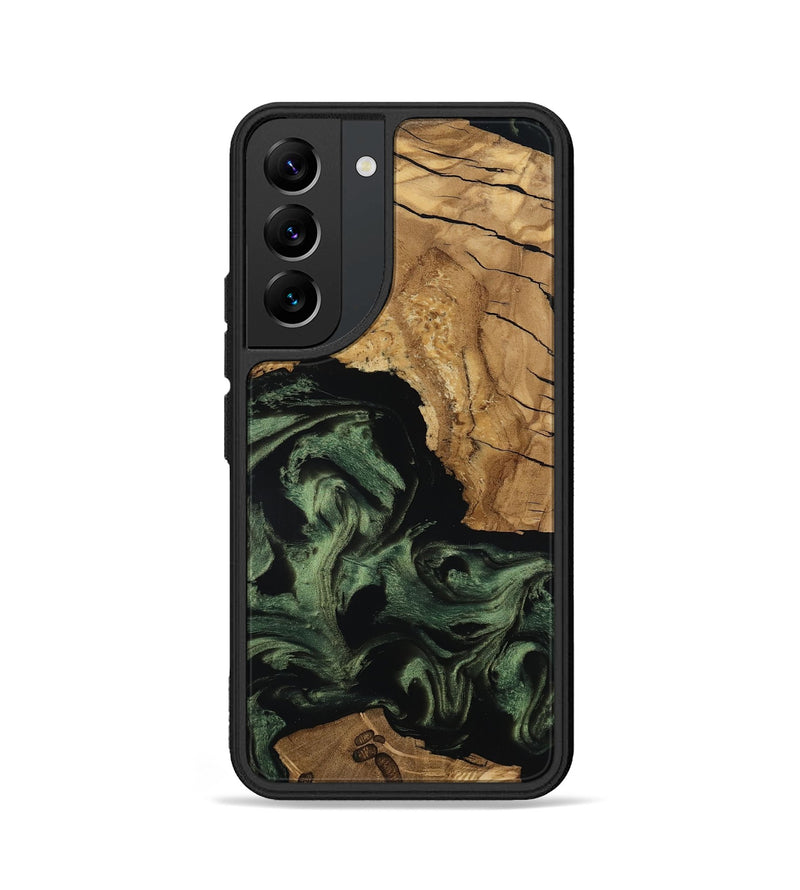 Galaxy S22 Wood Phone Case - Amaya (Ancient Olive, 801706)