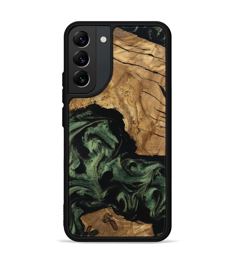Galaxy S22 Plus Wood Phone Case - Amaya (Ancient Olive, 801706)