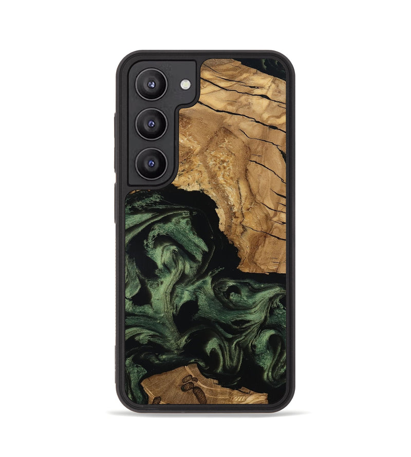 Galaxy S23 Wood Phone Case - Amaya (Ancient Olive, 801706)