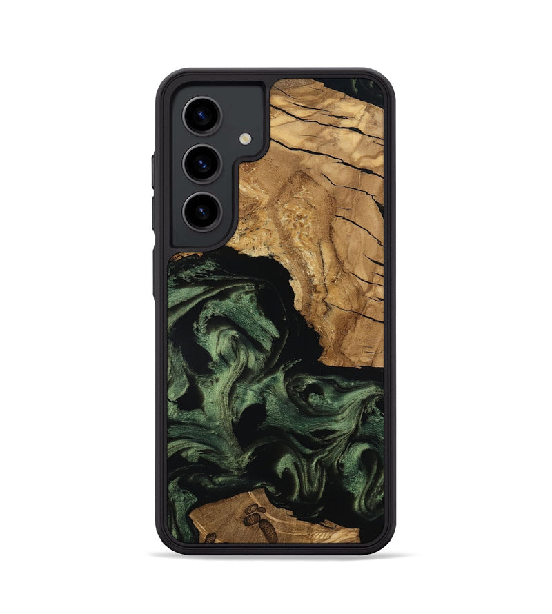 Galaxy S24 Wood Phone Case - Amaya (Ancient Olive, 801706)