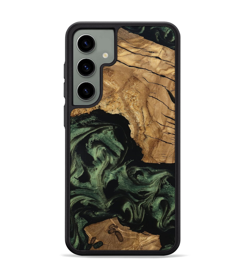 Galaxy S24 Plus Wood Phone Case - Amaya (Ancient Olive, 801706)