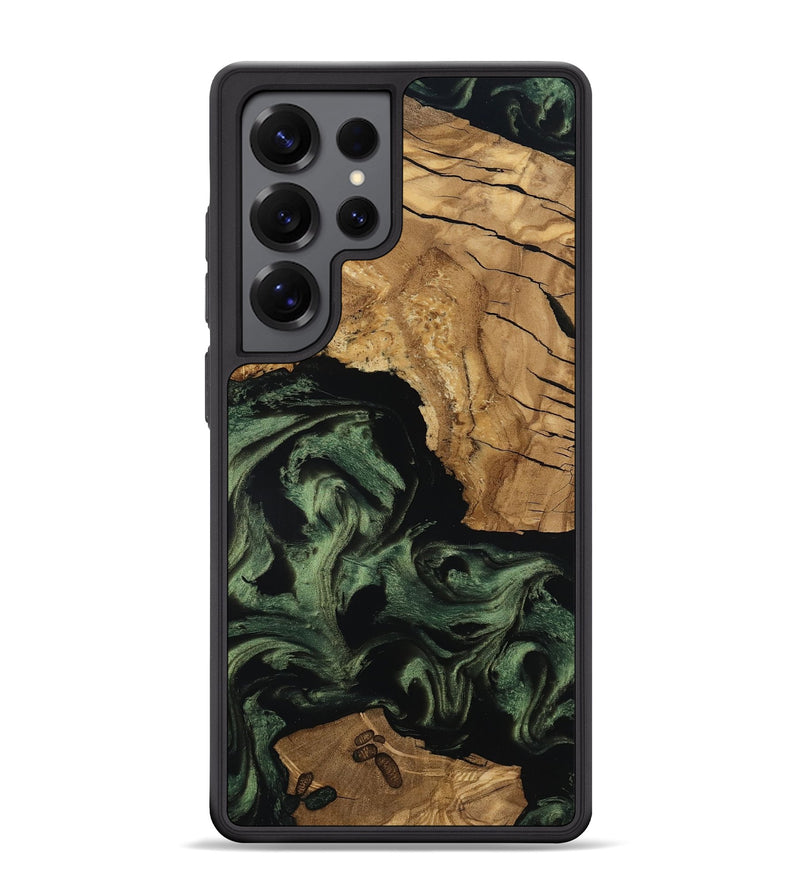 Galaxy S25 Ultra Wood Phone Case - Amaya (Ancient Olive, 801706)