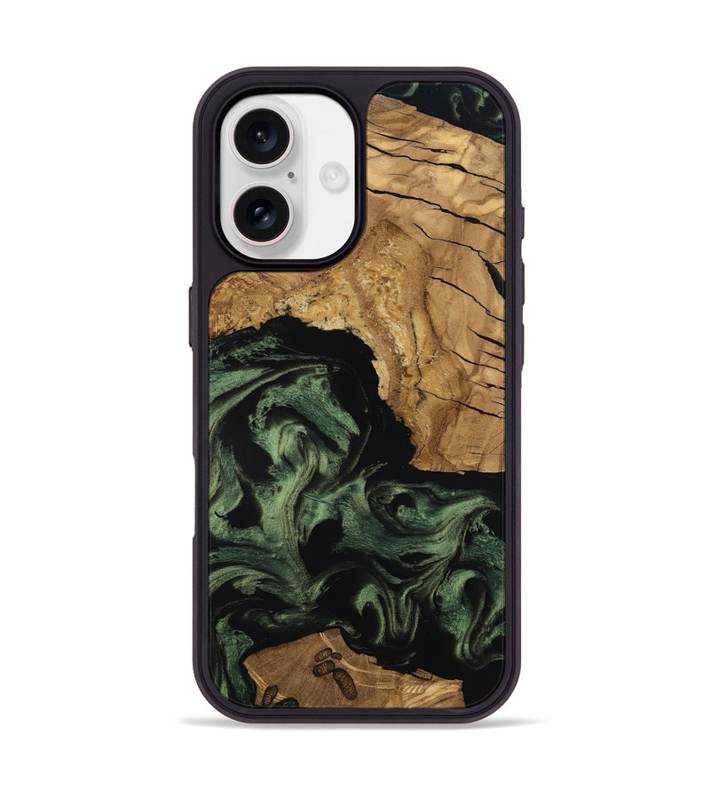 iPhone 17 Wood Phone Case - Amaya (Ancient Olive, 801706)