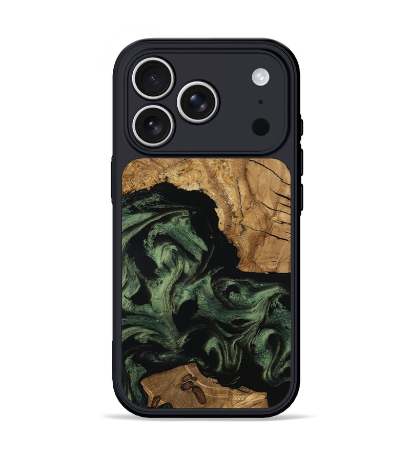 iPhone 17 Pro Wood Phone Case - Amaya (Ancient Olive, 801706)