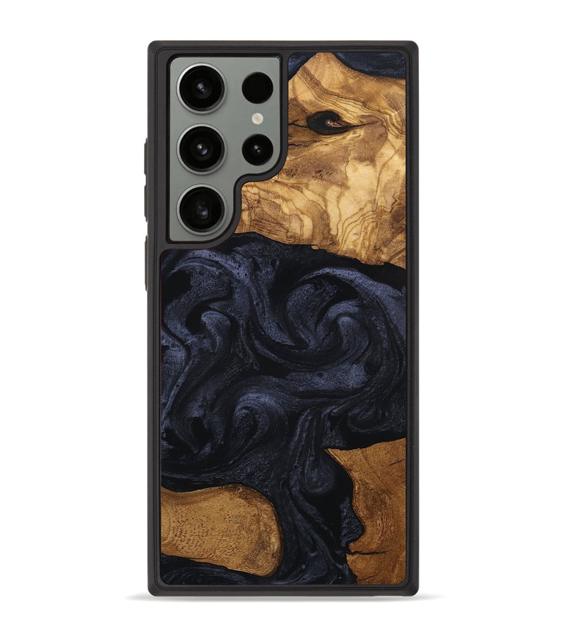 Galaxy S23 Ultra Wood Phone Case - Kwame (Ancient Olive, 801707)