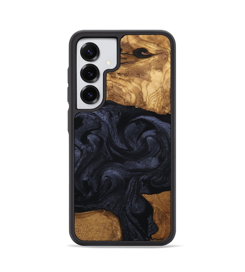 Galaxy S25 Wood Phone Case - Kwame (Ancient Olive, 801707)