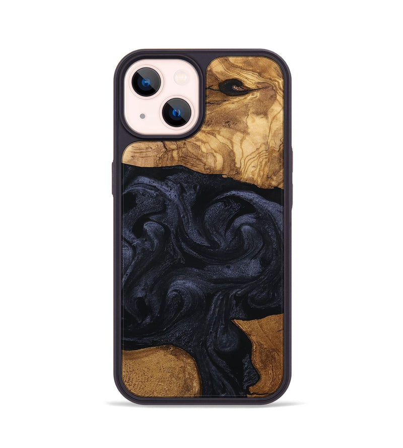 iPhone 14 Wood Phone Case - Kwame (Ancient Olive, 801707)