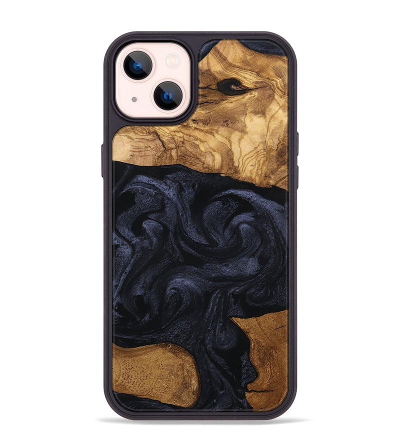 iPhone 14 Plus Wood Phone Case - Kwame (Ancient Olive, 801707)