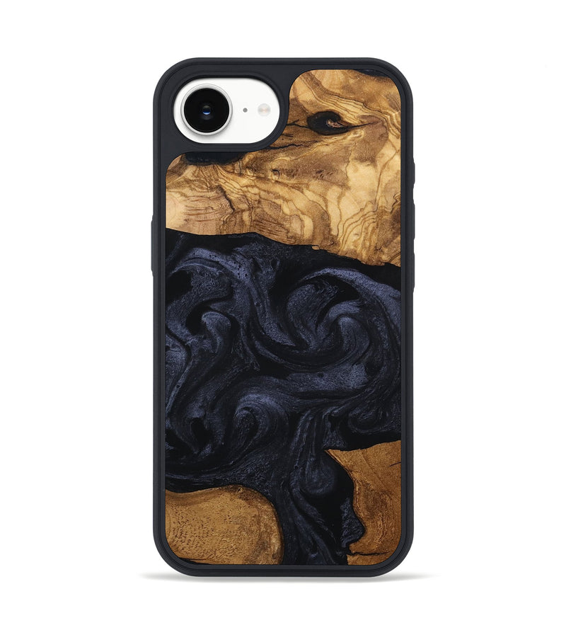 iPhone 16e Wood Phone Case - Kwame (Ancient Olive, 801707)
