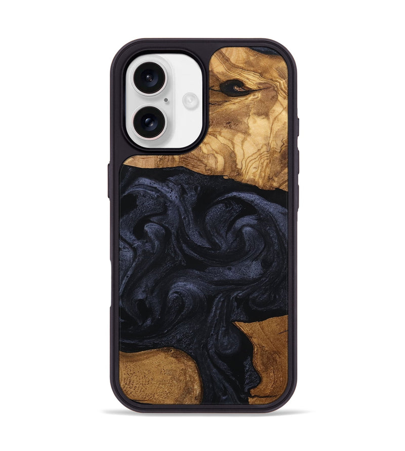 iPhone 17 Wood Phone Case - Kwame (Ancient Olive, 801707)