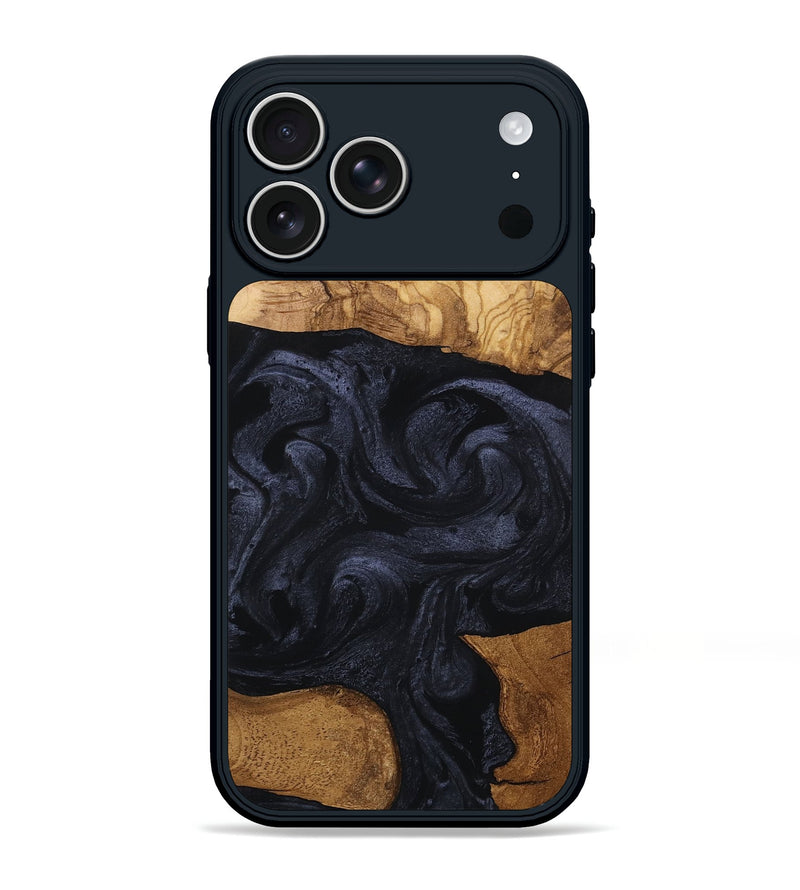 iPhone 17 Pro Max Wood Phone Case - Kwame (Ancient Olive, 801707)