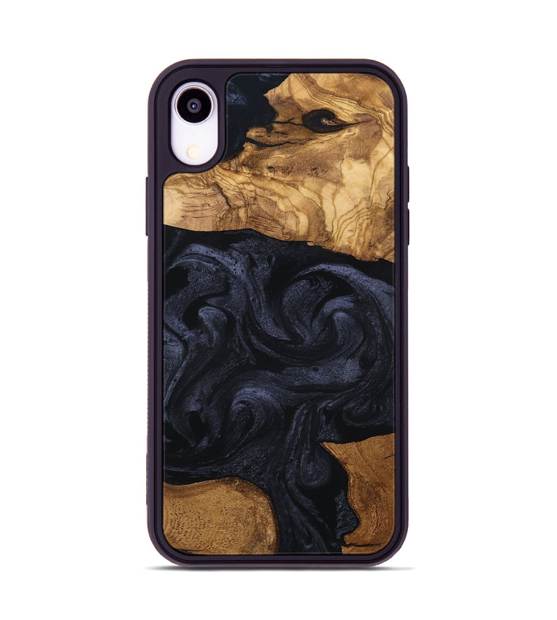 iPhone Xr Wood Phone Case - Kwame (Ancient Olive, 801707)