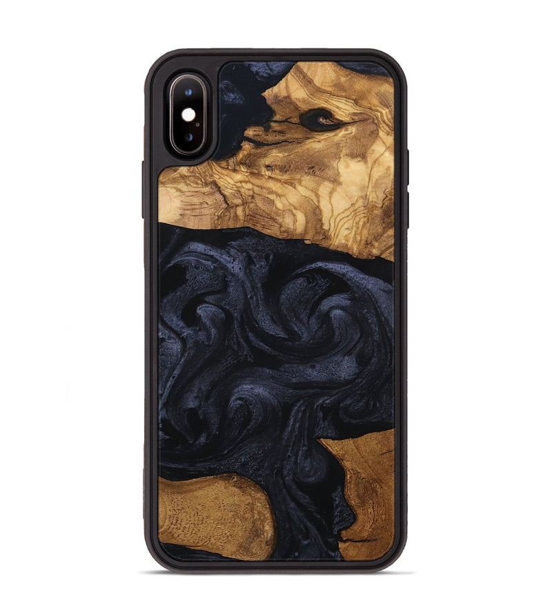 iPhone Xs Max Wood Phone Case - Kwame (Ancient Olive, 801707)