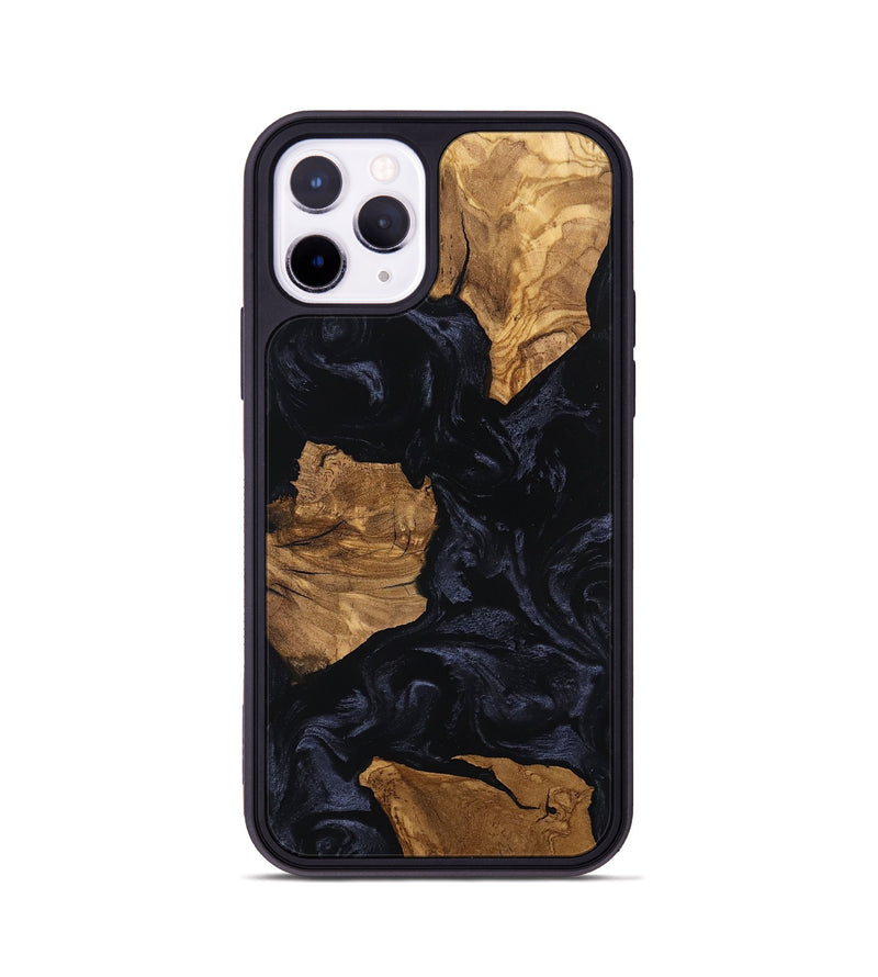 iPhone 11 Pro Wood Phone Case - Aila (Ancient Olive, 801708)