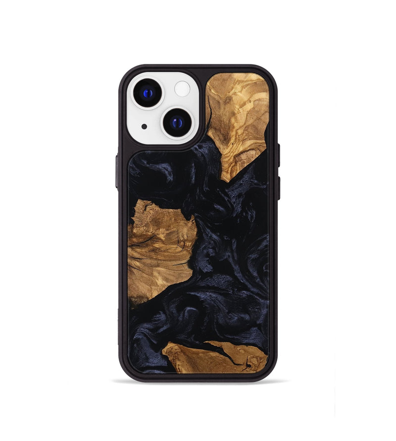 iPhone 13 mini Wood Phone Case - Aila (Ancient Olive, 801708)