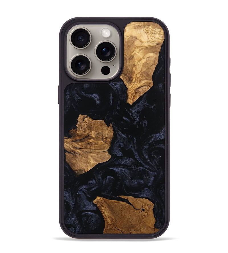 iPhone 15 Pro Max Wood Phone Case - Aila (Ancient Olive, 801708)