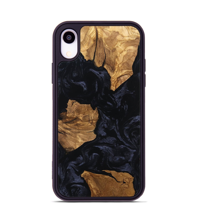 iPhone Xr Wood Phone Case - Aila (Ancient Olive, 801708)